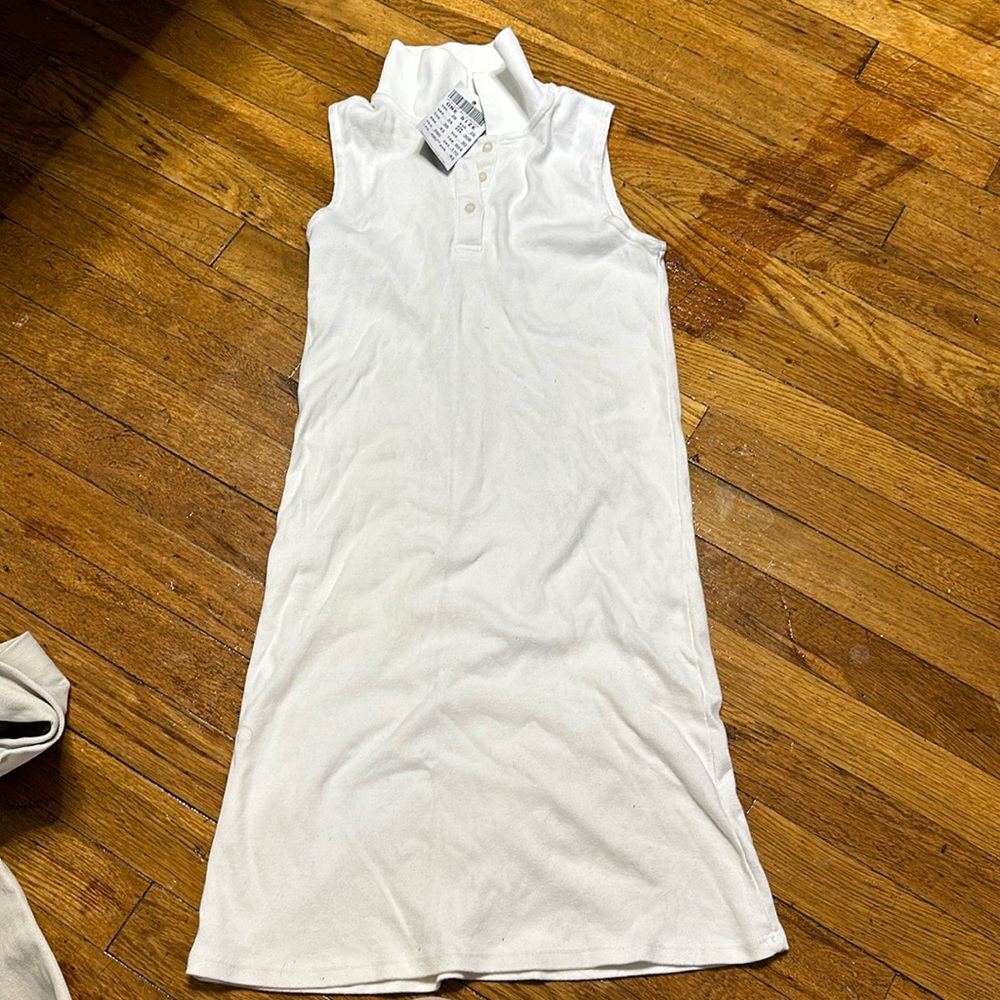 Brandy Melville white tennis dress